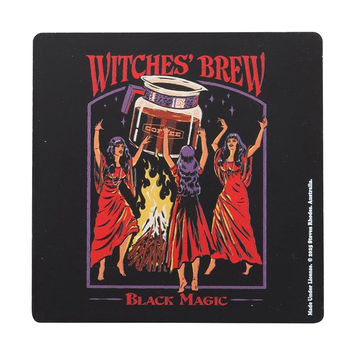 Witches' Brew Coaster by Steven Rhodes | Inspired Creative Gifts | UK Supplier