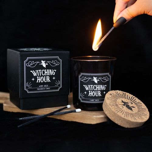 Witching Hour White Sage Candle | Inspired Creative Gifts | UK Supplier