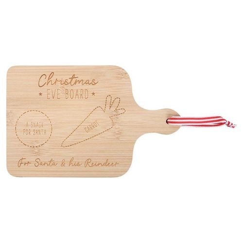 Wooden Christmas Eve Serving Board | Inspired Creative Gifts | UK Supplier