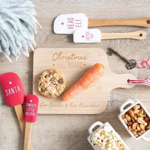 Wooden Christmas Eve Serving Board | Inspired Creative Gifts | UK Supplier