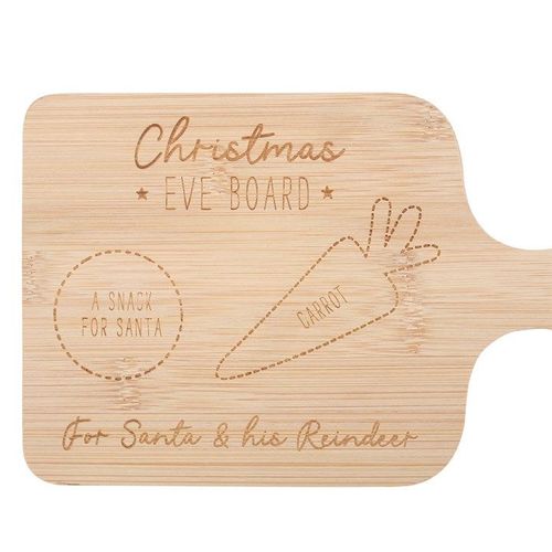 Wooden Christmas Eve Serving Board | Inspired Creative Gifts | UK Supplier