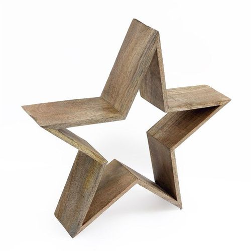 Wooden Star Decoration | Inspired Creative Gifts | UK Supplier