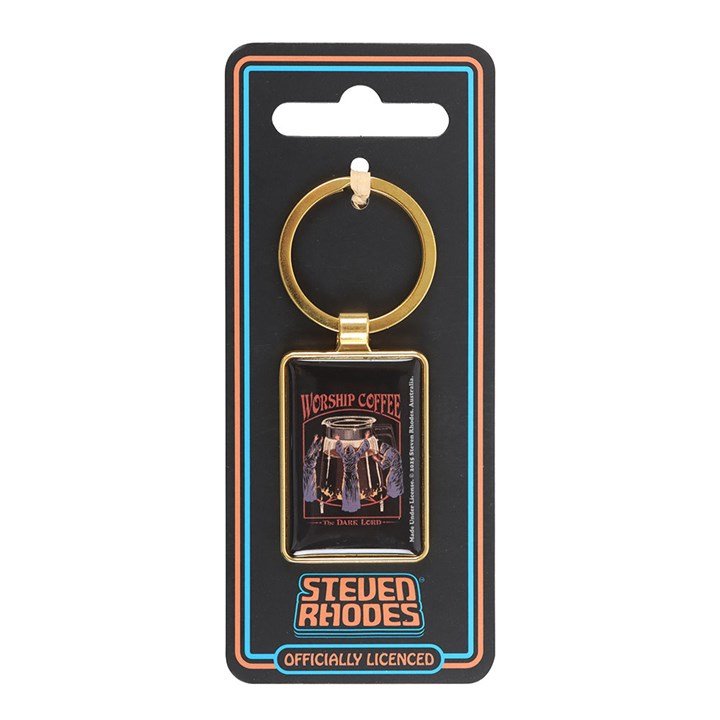 Worship Coffee Keyring by Steven Rhodes | Inspired Creative Gifts | UK Supplier