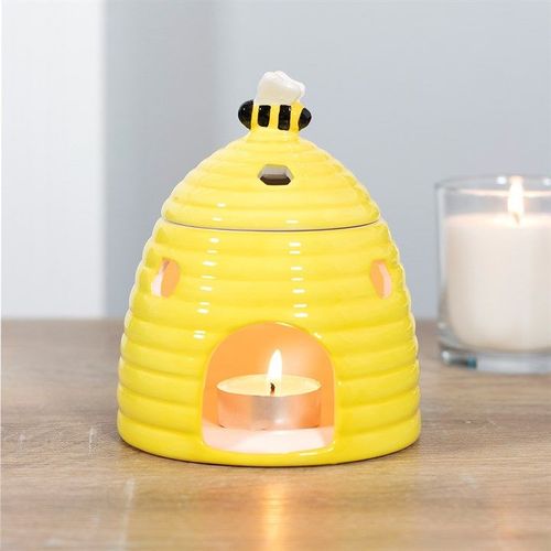 Yellow Beehive Oil Burner | Inspired Creative Gifts | UK Supplier
