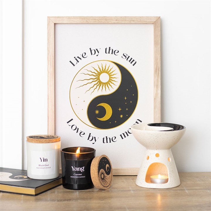 Yin Yang Dual Oil Burner and Wax Warmer | Inspired Creative Gifts | UK Supplier