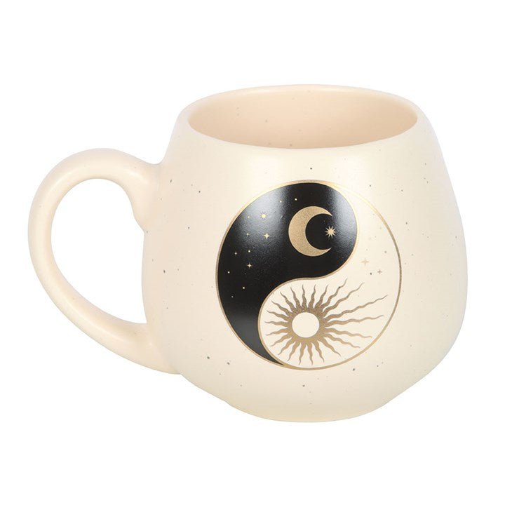 Yin Yang Rounded Mug | Inspired Creative Gifts | UK Supplier