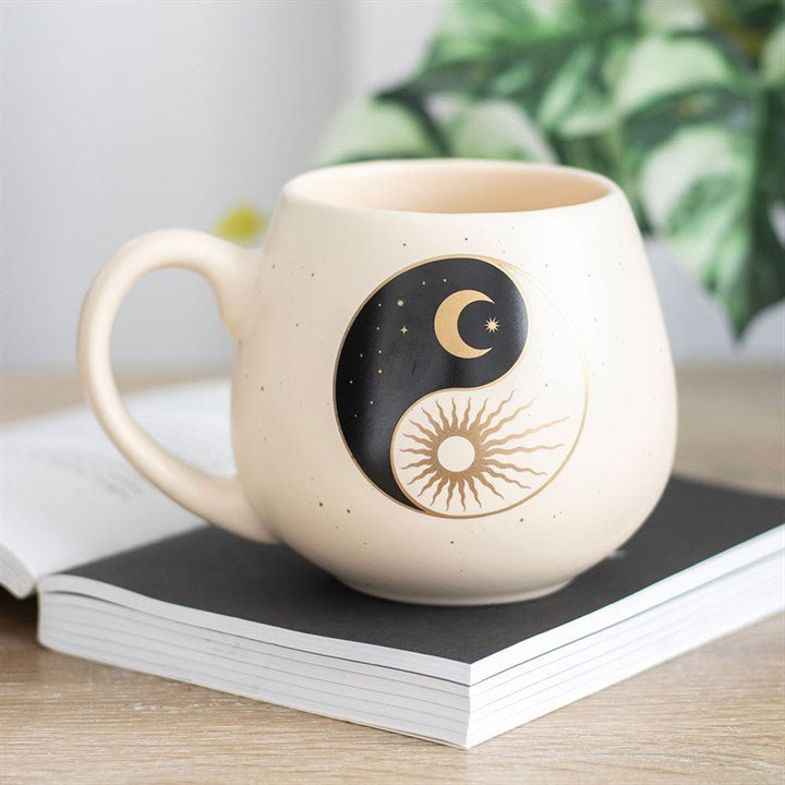 Yin Yang Rounded Mug | Inspired Creative Gifts | UK Supplier
