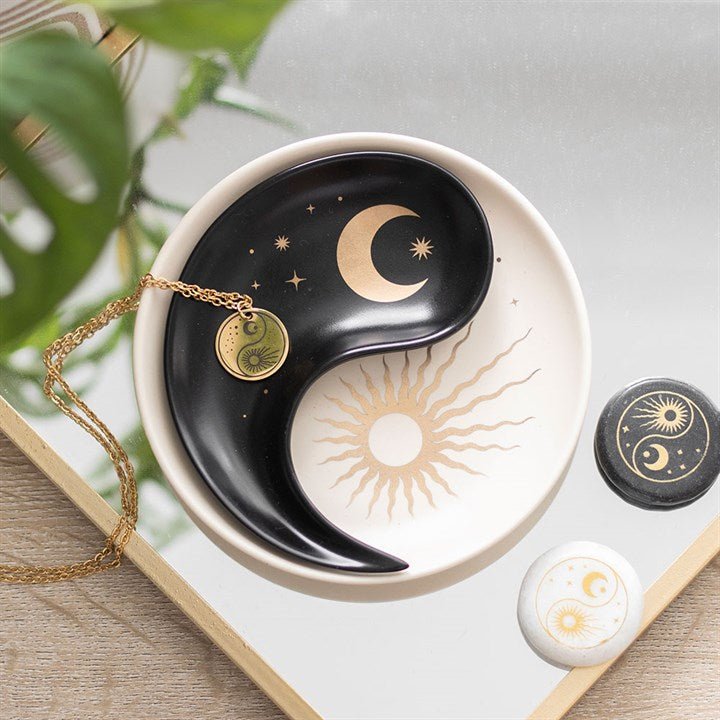 Yin Yang Stacking Trinket Dish | Inspired Creative Gifts | UK Supplier