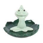 Yoga Frog Incense Stick Holder | Inspired Creative Gifts | UK Supplier