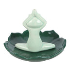 Yoga Frog Incense Stick Holder | Inspired Creative Gifts | UK Supplier