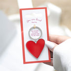You Are Loved Heart Keyring | Inspired Creative Gifts | UK Supplier