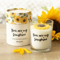 You Are My Sunshine Candle with 3D Sunflower | Inspired Creative Gifts | UK Supplier