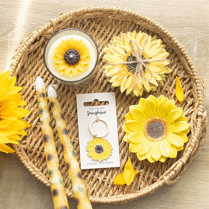 You Are My Sunshine Sunflower Keyring | Inspired Creative Gifts