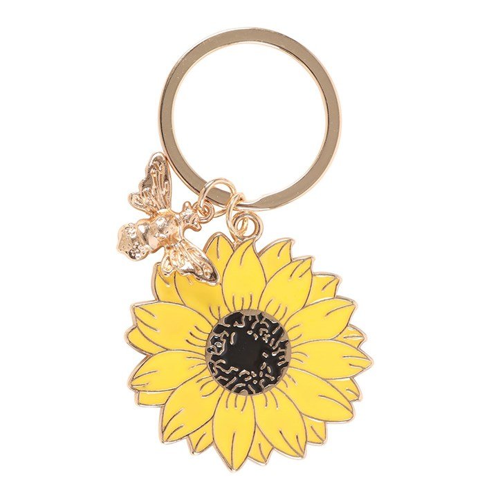 You Are My Sunshine Sunflower Keyring | Inspired Creative Gifts | UK Supplier