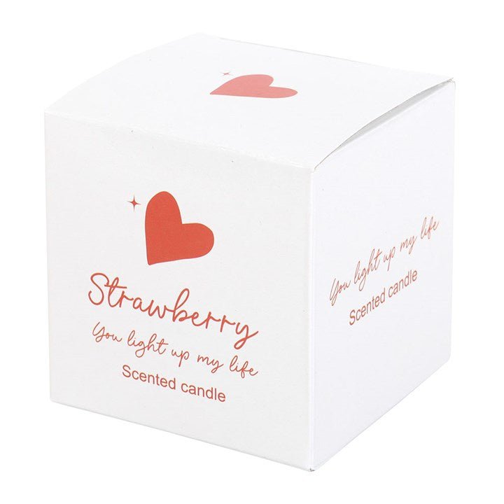 You Light Up My Life Strawberry Scented Candle | Inspired Creative Gifts | UK Supplier